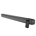 Blaupunkt SBA30 Wireless Bluetooth Soundbar With 2400 MAh Built-In Battery I 4 Full Range Speakers I HD Sound I Sleek Premium Design I Guitar & Mic Input For Rs. 1999 @ 67 %
