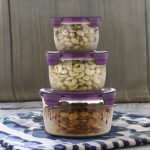 Porslin Set Of 3 New Model Designer Unbreakable Food Storage Container For Kitchen – 600 Ml, 1200 Ml, 1800 Ml Plastic Grocery Container On Flipkart For Rs. 254 @ 87% off