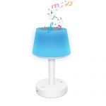 Portronics ILUMI, A Portable LED Lamp With Bluetooth Speaker, Color Changing LED Mood Light, 2000mAh Rechargeable Battery, Built-in Mic For Calls, Bluetooth Music From Mobiles (White) For Rs. 1250 @ 58% off