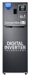 Samsung 301 L 2 Star Convertible 5In1, Digital Inverter Frost Free Double Door Refrigerator (RT34C4522B1/HL, Black Matt) For Rs. 32740 @ 32% off