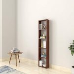 Amazon Brand – Solimo Denison Engineered Wood Bookcase/Display Stand (Walnut , Set Of 5 Shelves) For Rs. 1188 @ 60 %