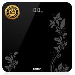 BeatXP Gravity Flora Digital Weight Machine For Body Weight With Thick Tempered Glass, Best Bathroom Weighing Scale With LCD Display – 2 Year Warranty For Rs. 299 @ 70 %