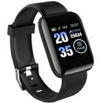 SWADESI STUFF 116 Fitness Smart Band Activity Tracker Smartwatch With Sleep Monitor, Step Tracking, Heart Rate Sensor For Rs. 499 @ 62 %