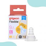 Pigeon Softtouch Peristaltic Nipple Y Cut,For 9+ Month Babies,BPS Free,BPA Free For Rs. 51 @ 74% off