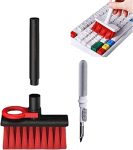 SWAPKART 5-in-1 Cleaning Soft Brush Keyboard Cleaner, Multi-Function Computer Tools Kit Corner Gap Duster Key-Cap Puller For Rs. 99 @ 80 %