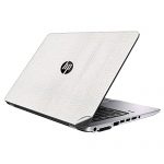 GADGETS WRAP Premium Vinyl Laptop Decal Top Only Compatible With HP Elitebook 820 G1 – White Textured Leather For Rs. 354 @ 65 %