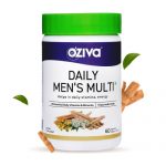 OZiva Daily Men’s Multivitamin Tablets – 60 Veg Tablets (Multivitamin For Men With Ashwagandha, Akarkara & Choline) For Rs. 275 @ 45 %