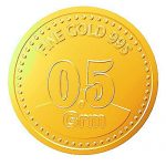 Brand: Euphoria Jewellery 05gm Euphoria Jewellery By A Himanshu Pure 24KT Gold Coin In 995 Finese For Rs. 3363 @ 60% off