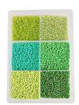 Eshoppee 3mm (8/0) 300 Gm Glass Seed Beads For Jewellery Making Kit Art And Crafts Materials For Rs. 149 @ 70 %