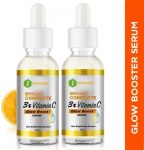 Forecast Glow Complete Vitamin C Serum Bright Skin, Light Texture, Face Serum Pack 2 (60 Ml) For Rs. 199 @ 50 %