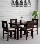 LOONART Solid Wood Four Seater Dining Set For Dining Room / Reataurant Solid Wood 4 Seater Dining Table On Flipkart For Rs. 15074 @ 52% off
