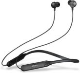 PTron Bassstrings Neckband, 24Hrs Playtime, HD Mic, Fast Charging Bluetooth Headset (Black, In The Ear) For Rs. 499 @ 74 %
