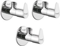 Prestige Premium Quality Stainless Steel FUSION Angle Valve Tap Chrome Plated Angle Cock Faucet (Wall Mount Installation Type) For Rs. 279 @ 77 %